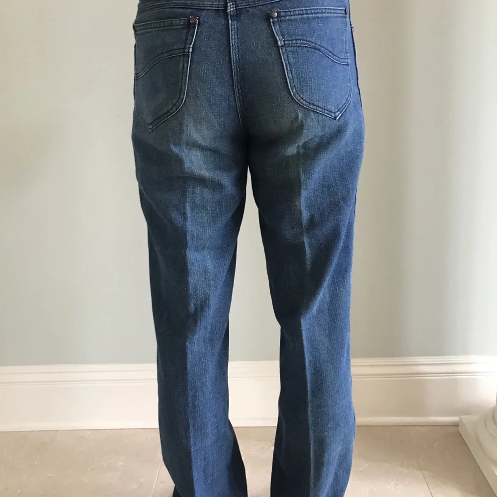 RARE Vintage Beau Jacques unique jeans 32/34 Pin stripe Excellent condition